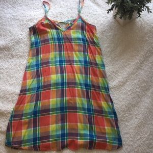 Fun Plaid Mini Dress